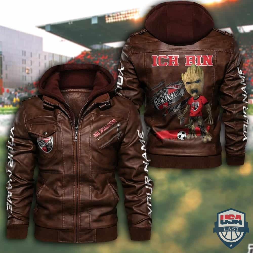 FC Ingolstadt 04 Custom Name Leather Jacket - USALast