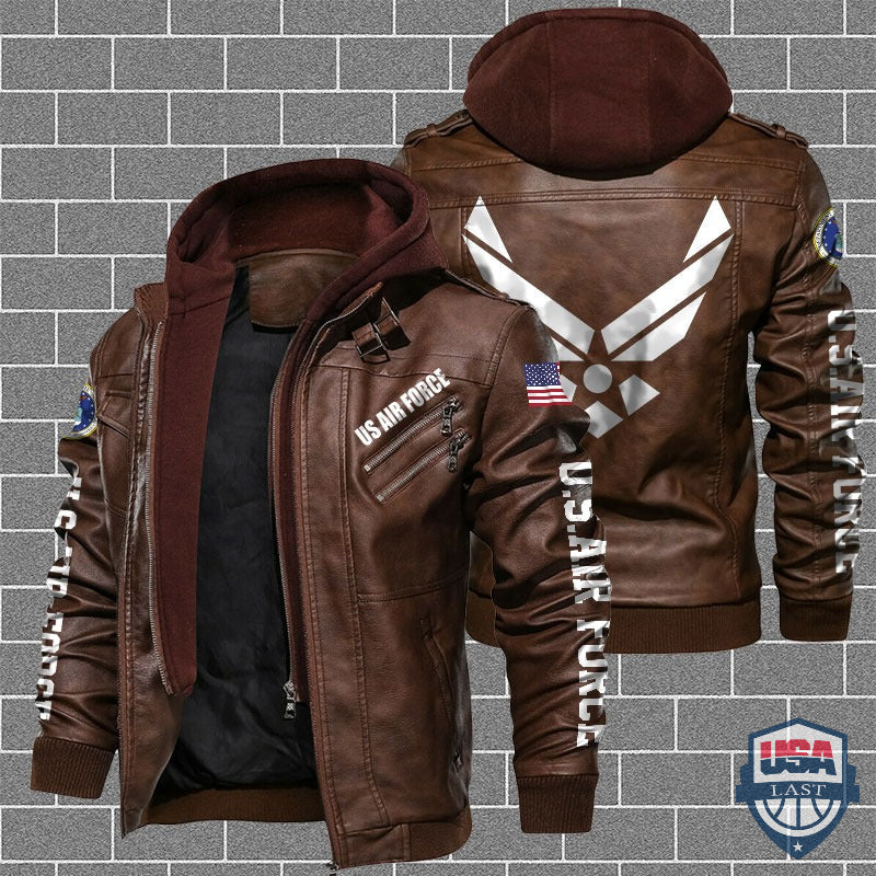 US Air Force Leather Jacket - HVsun