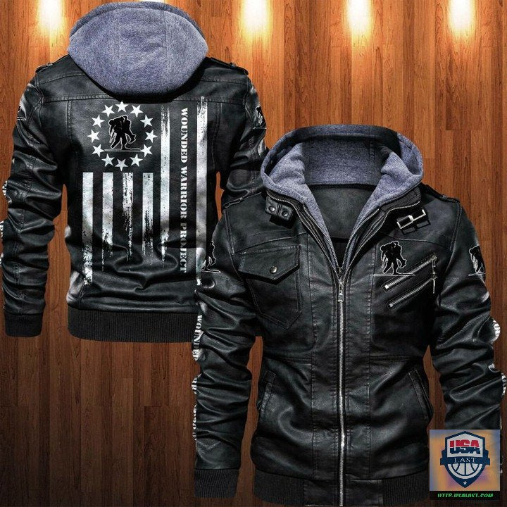 Wounded Warrior Project Leather Jacket - HVsun