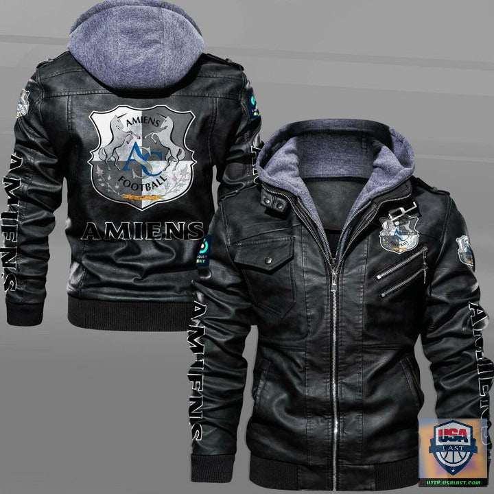 Amiens SC Football Club Leather Jacket - HVsun