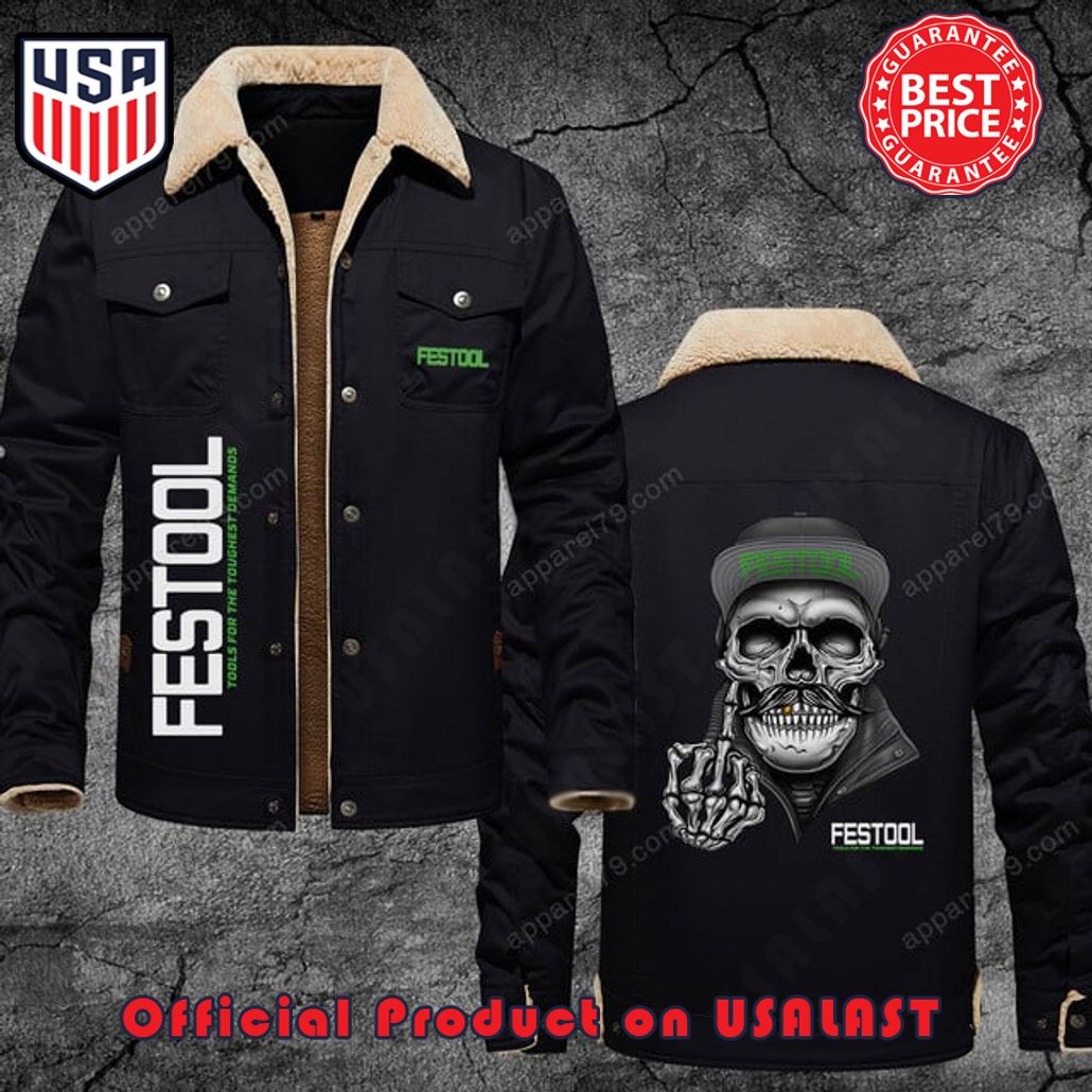 2D Fleece Leather Jacket - HVSun