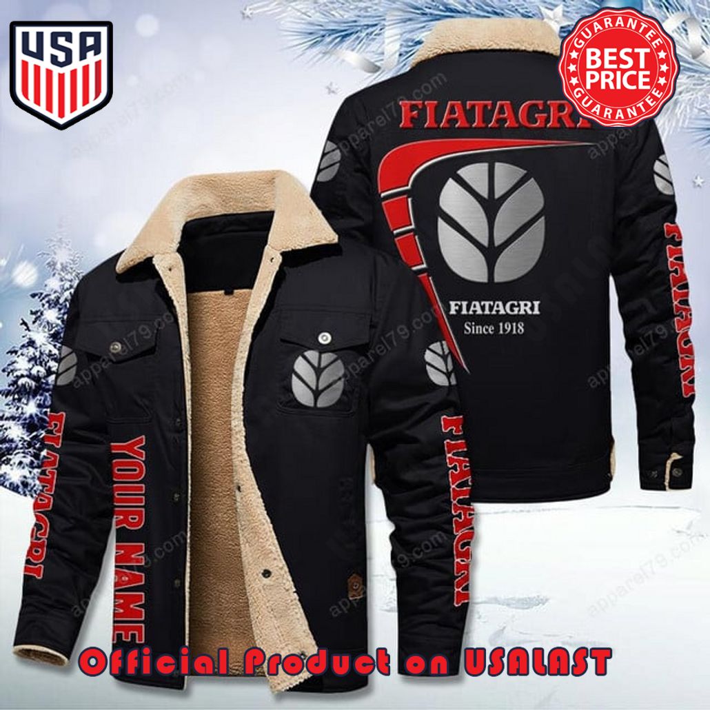 2D Fleece Leather Jacket - HVSun