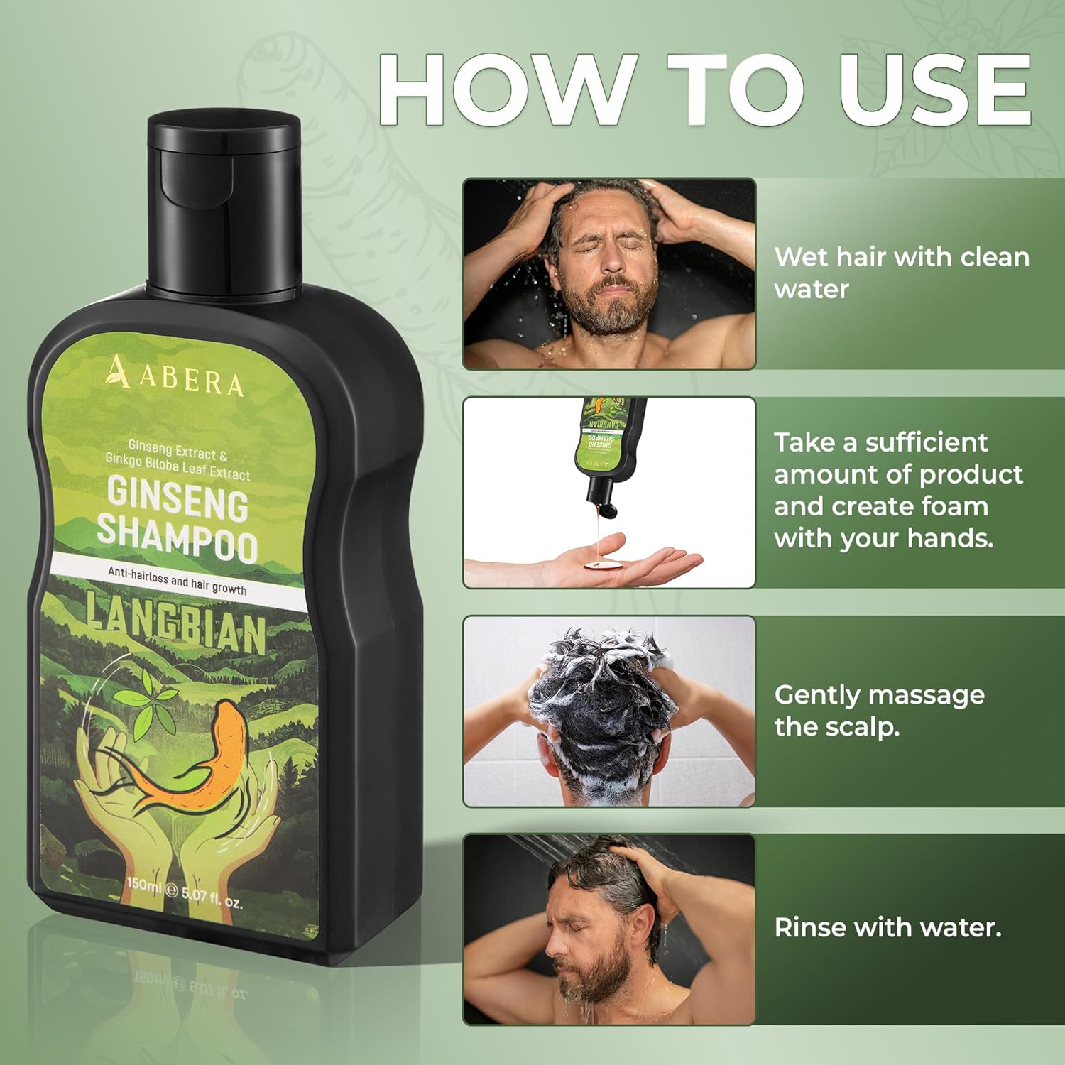 ABERA Powerful Anti-Dandruff Shampoo