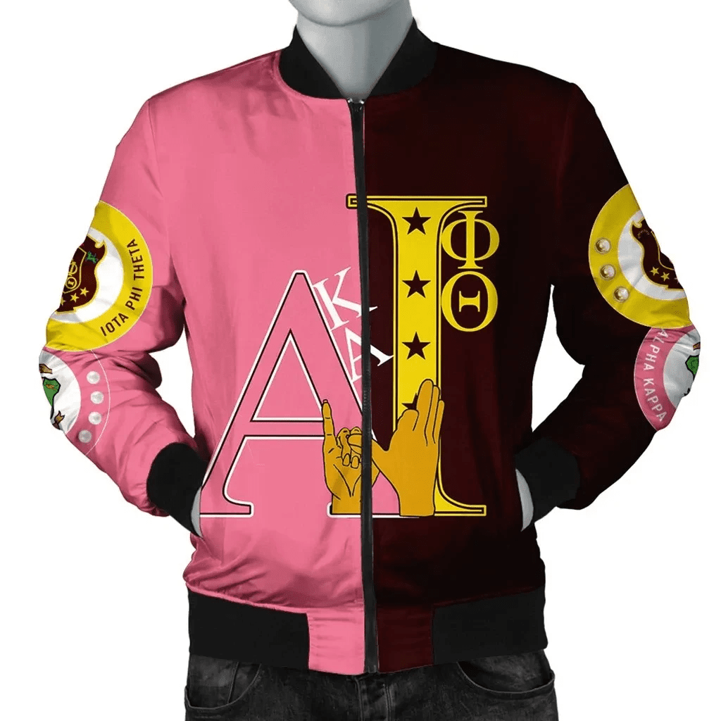 Iota Phi Theta AKA Couple Bomber Jacket