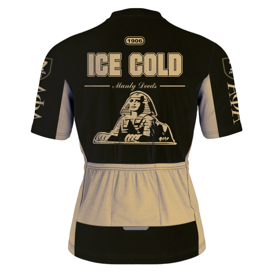Fraternity Jersey - Alpha Phi Alpha Men Cycling Jersey 1906 Ice Cold Giza