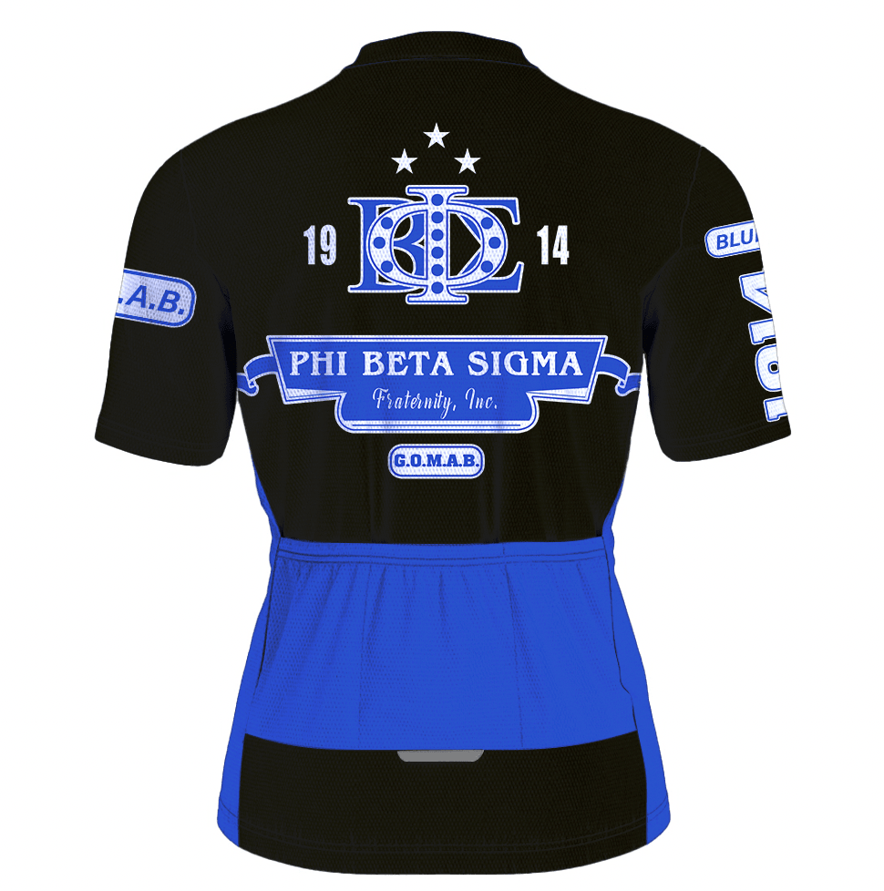 Fraternity Jersey - Phi Beta Sigma Men Cycling Jersey 1914 Ver02