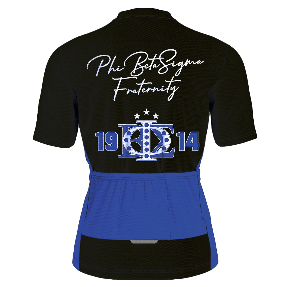Fraternity Jersey - Phi Beta Sigma Men Cycling Jersey 1914 Ver01