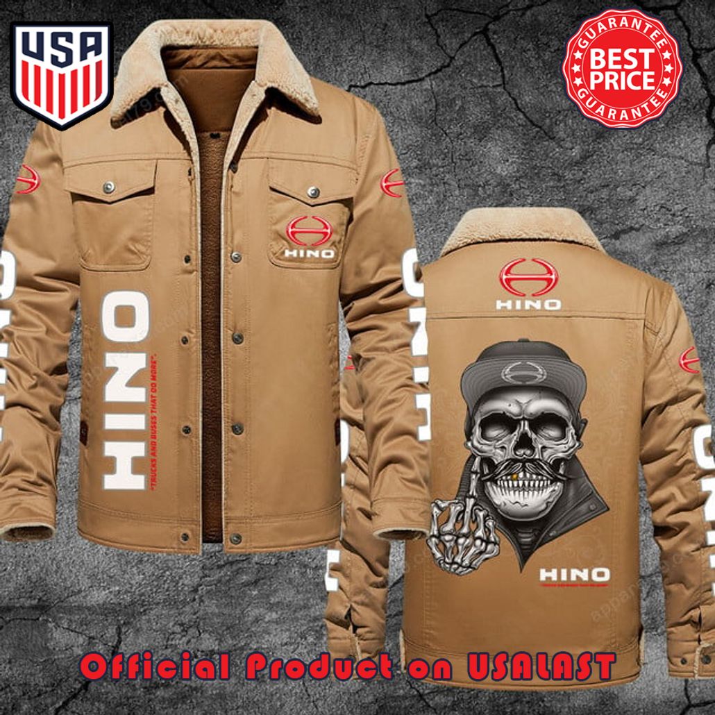 2D Fleece Leather Jacket - HVSun