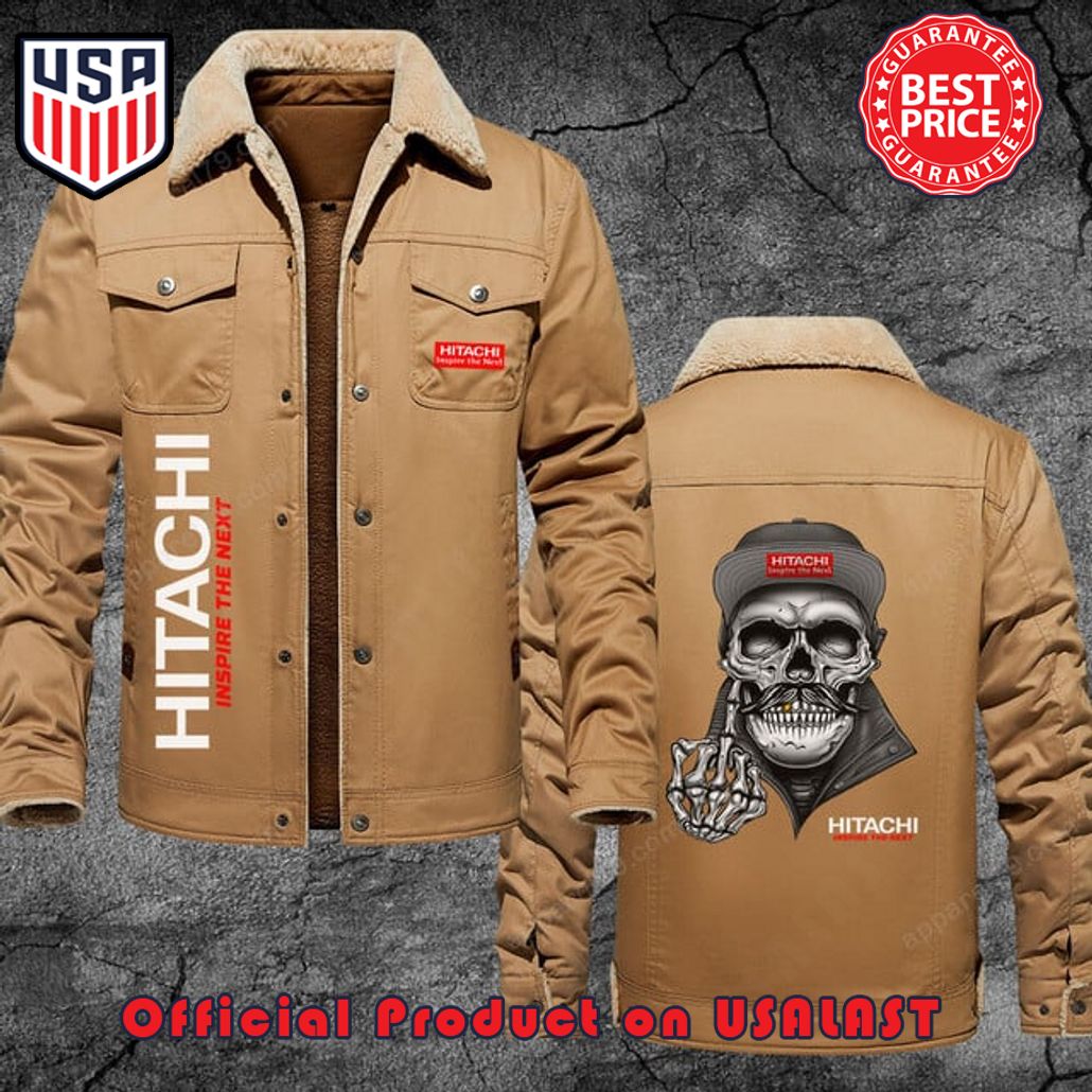 2D Fleece Leather Jacket - HVSun