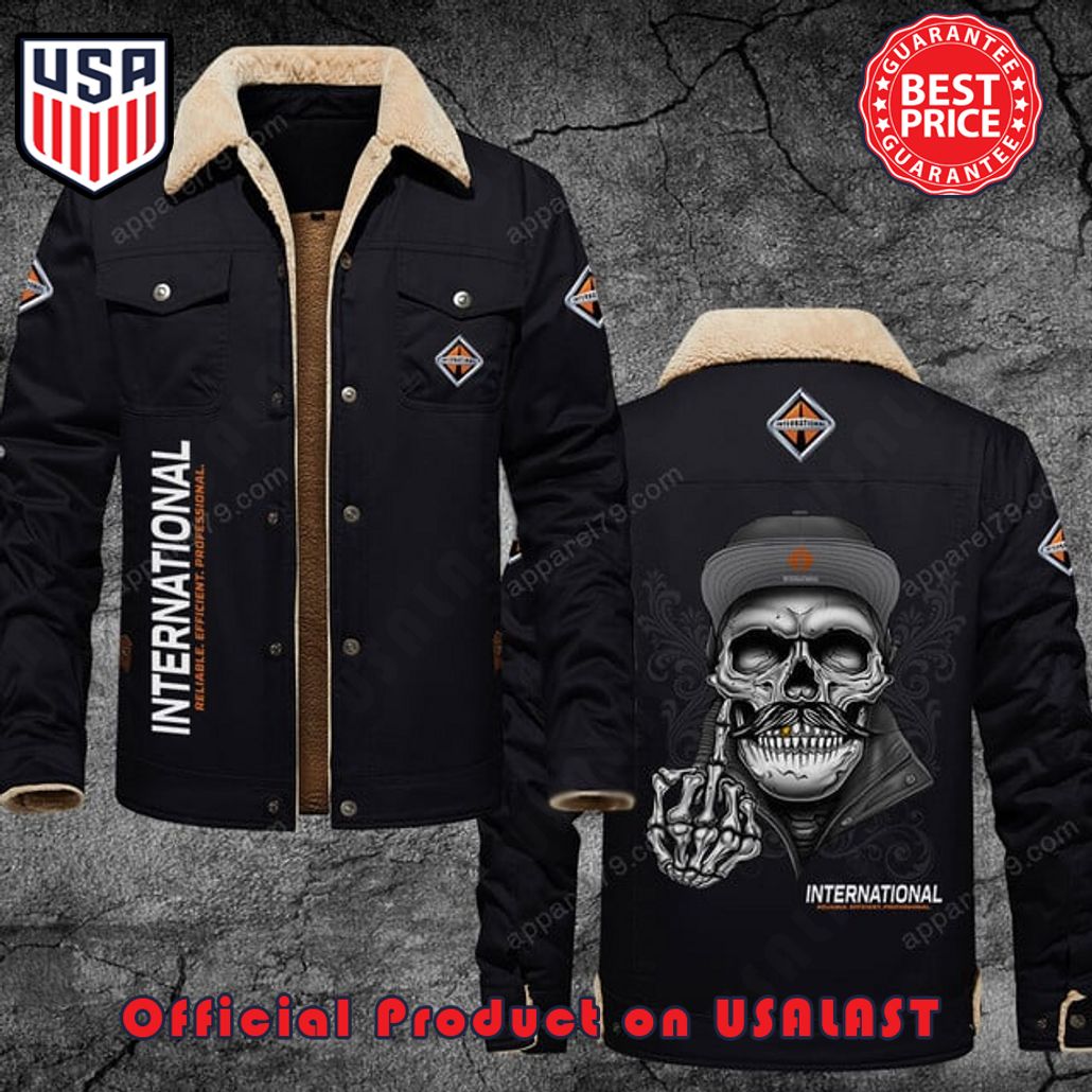 2D Fleece Leather Jacket - HVSun