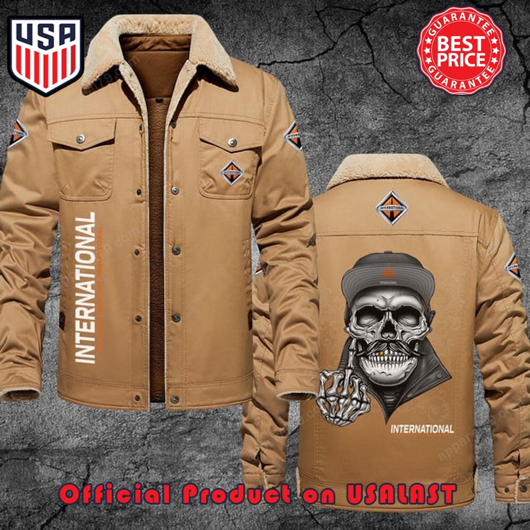 2D Fleece Leather Jacket - HVSun