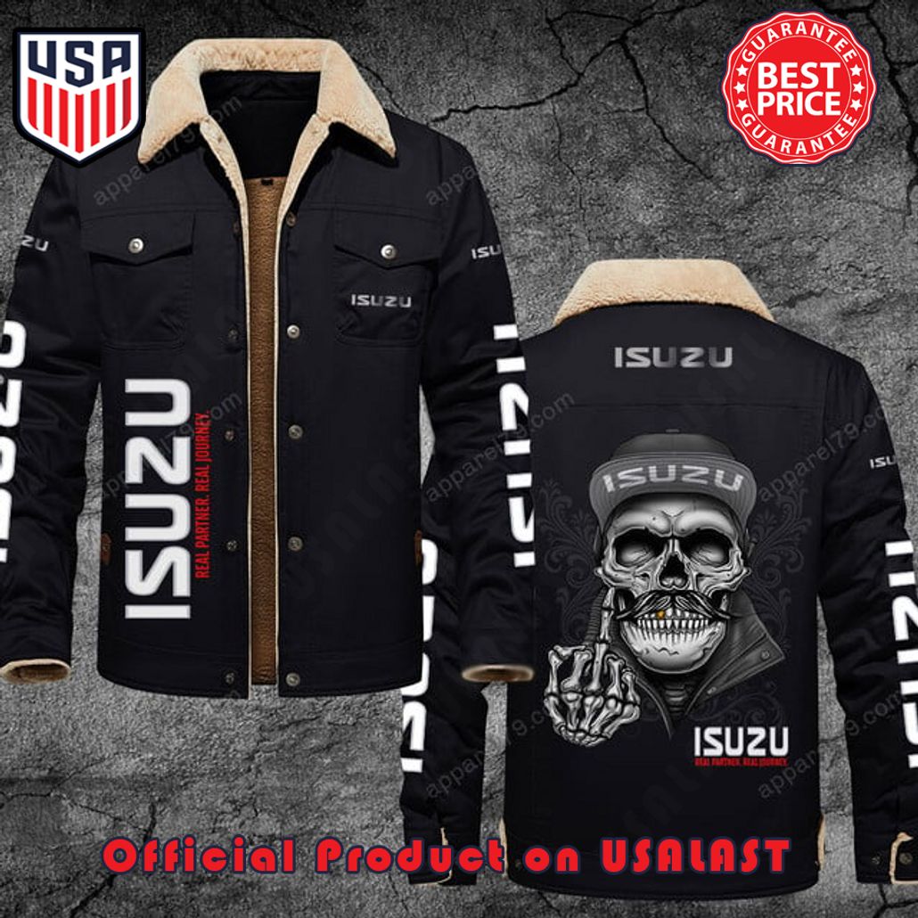 2D Fleece Leather Jacket - HVSun