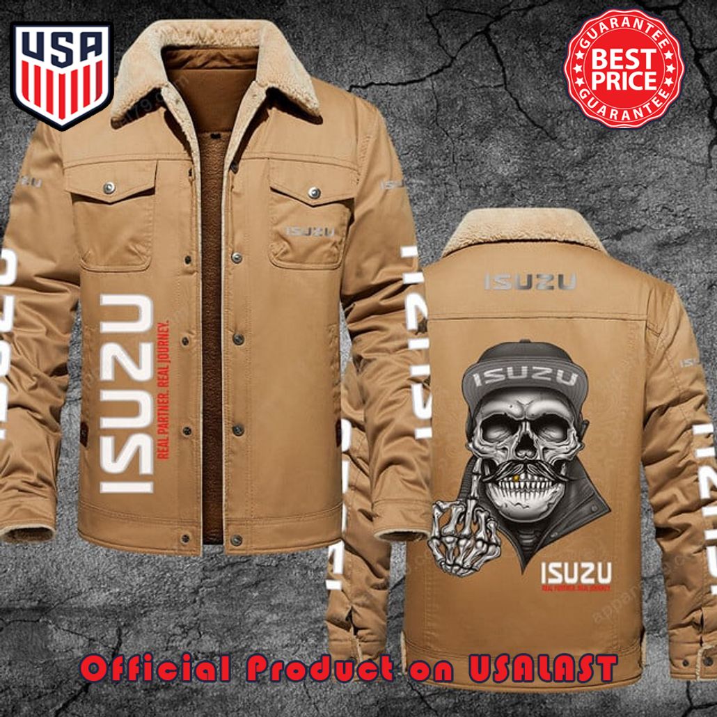 2D Fleece Leather Jacket - HVSun