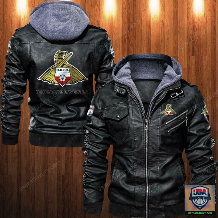 Doncaster Rovers F.C Leather Jacket - HVsun