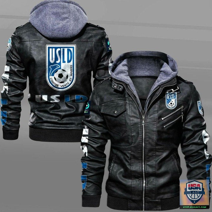 USL Dunkerque Leather Jacket - HVsun