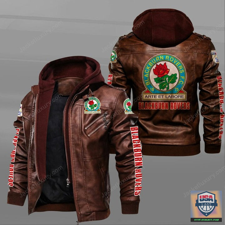 Blackburn Rovers F.C Leather Jacket - HVsun