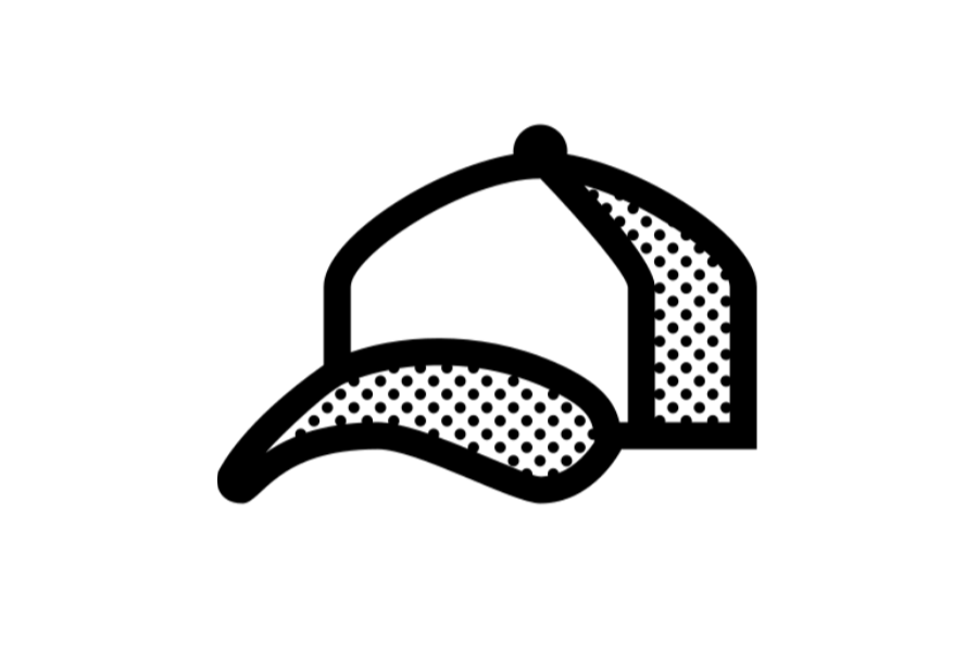 Fraternity Cap - Kappa Psi Theta Mesh Back Cap Original Dark Style