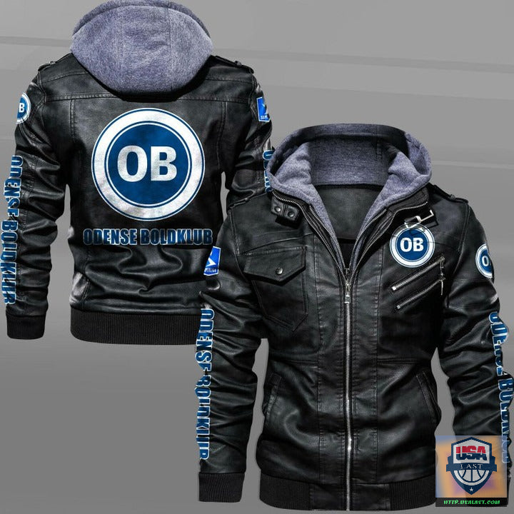 Odense Boldklub F.C Leather Jacket - HVsun
