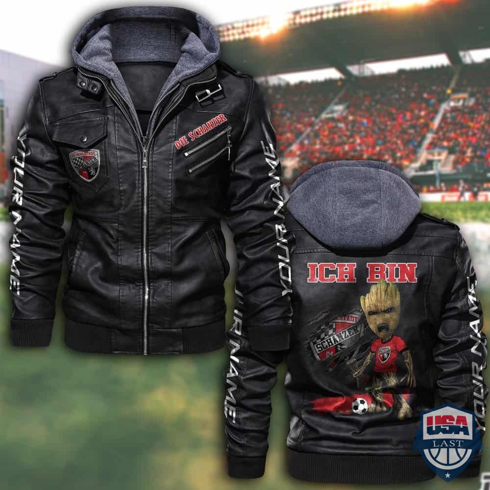 FC Ingolstadt 04 Custom Name Leather Jacket - HVsun