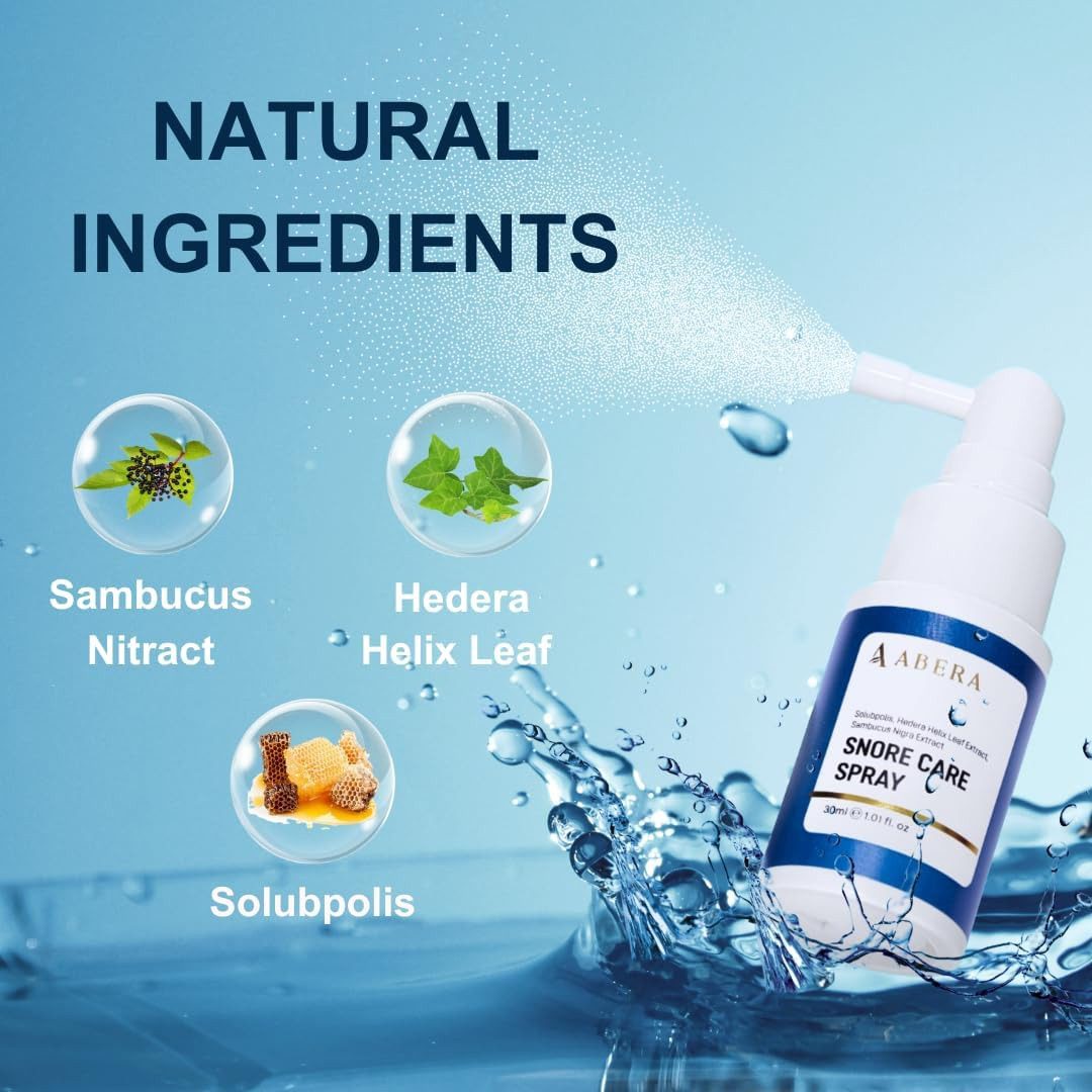 ABERA Snore Care Spray (1.01 Fl Oz)