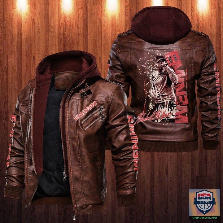 Eminem Signature Leather jacket - HVsun