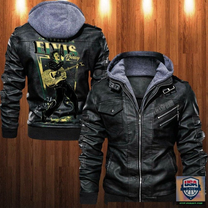 Elvis Presley Vintage Leather Jacket - HVsun
