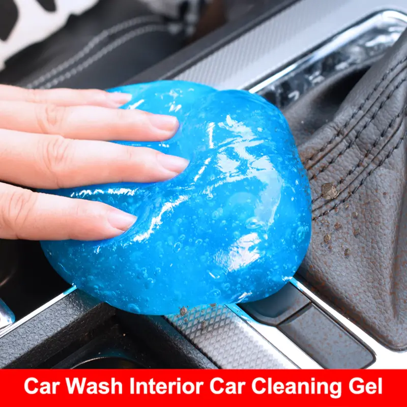 Car Cleaning Gel Slime For Cleaning Tool, Car Vent Magic Dust Remover Glue, Computer Keyboard Dirt Cleaner