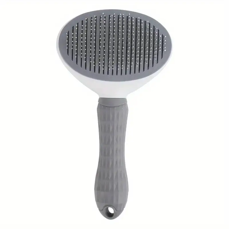 Effortlessly Remove Pet Hair With One-Click Slicker Brush – Perfect For Dogs And Cats