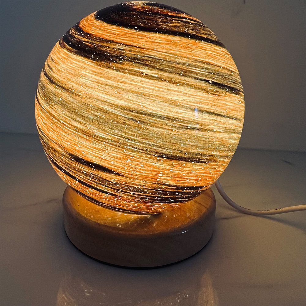 Moon Lamp Galaxy Planet Led Rechargeable Night Light – Yellow SKU: ET210216YL-12CM