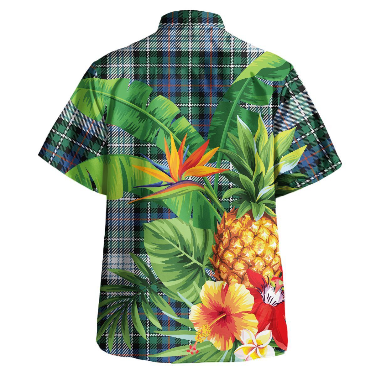 MacKenzie Dress Ancient Tartan Aloha Shirt version 2