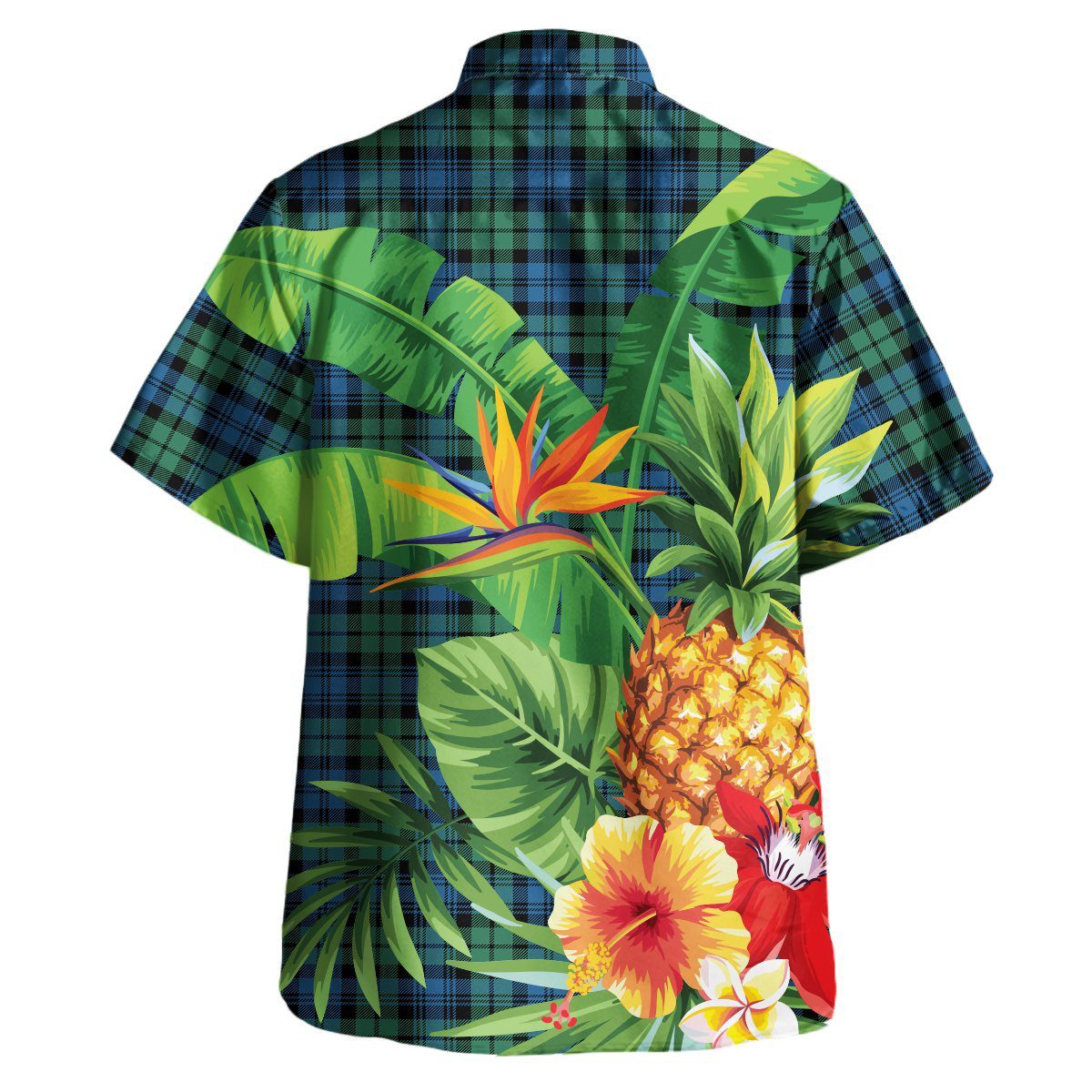 Campbell Ancient 02 Tartan Aloha Shirt version 2