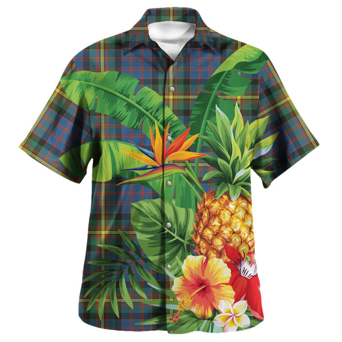 MacSporran Ancient Tartan Aloha Shirt version 2