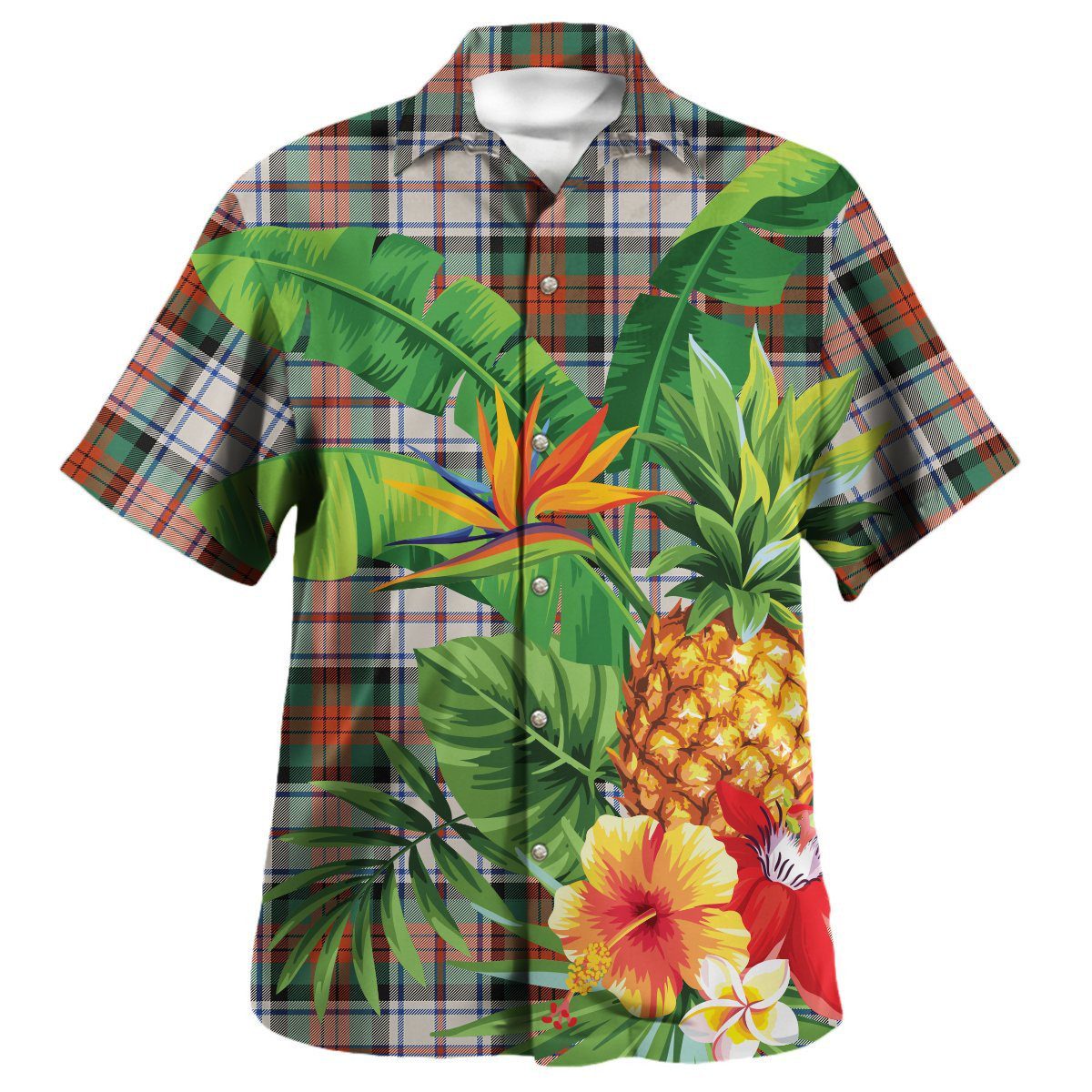 MacDuff Dress Ancient Tartan Aloha Shirt version 2