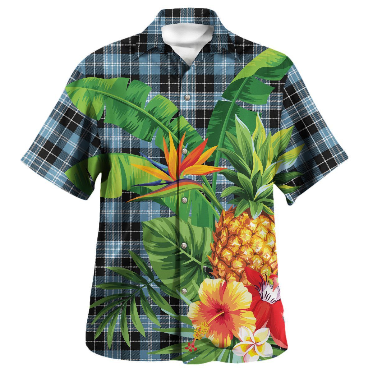 Clark Ancient Tartan Aloha Shirt version 2