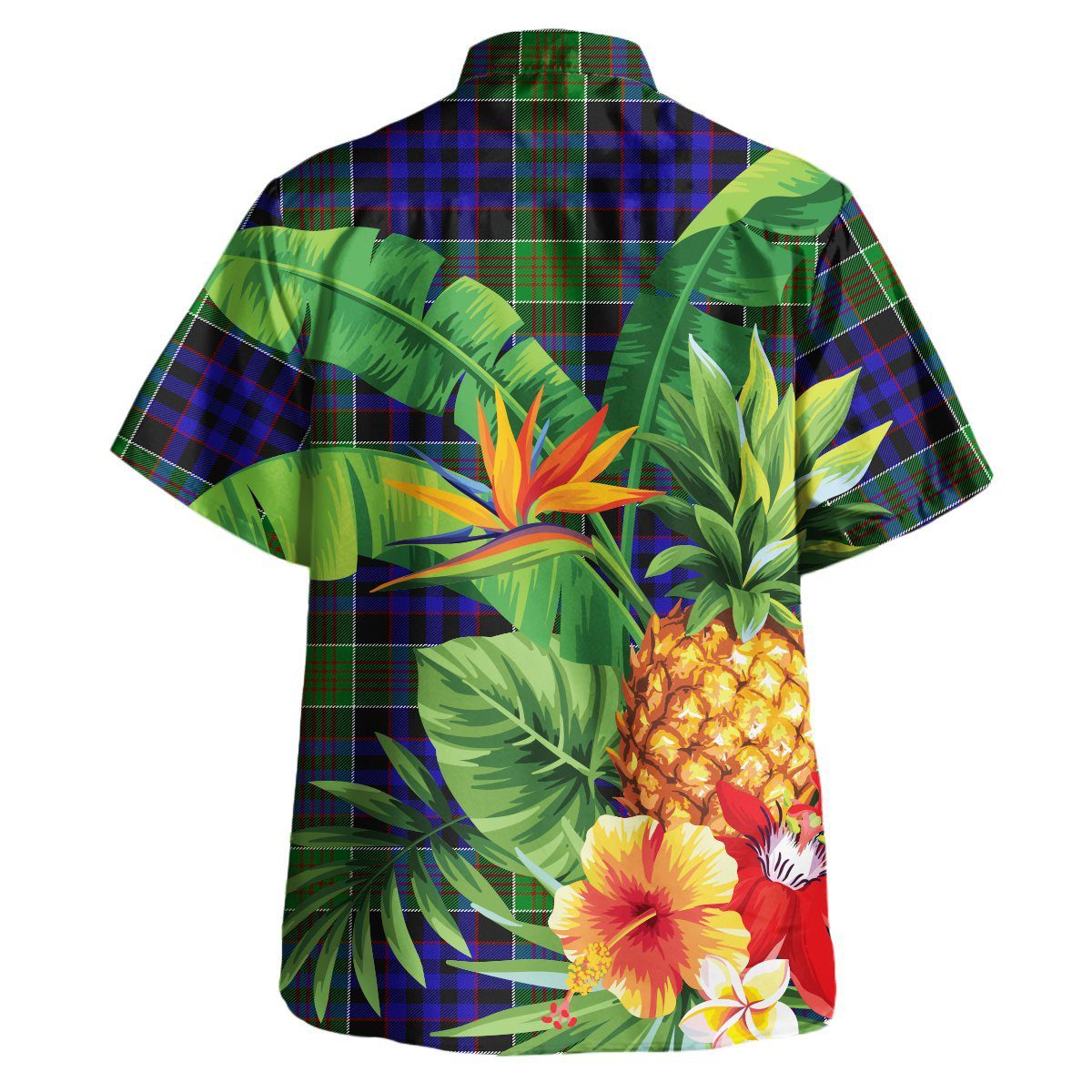 Newman Tartan Aloha Shirt version 2