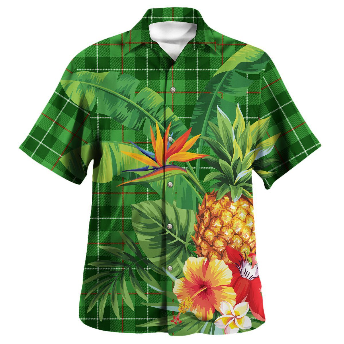 Galloway District Tartan Aloha Shirt version 2