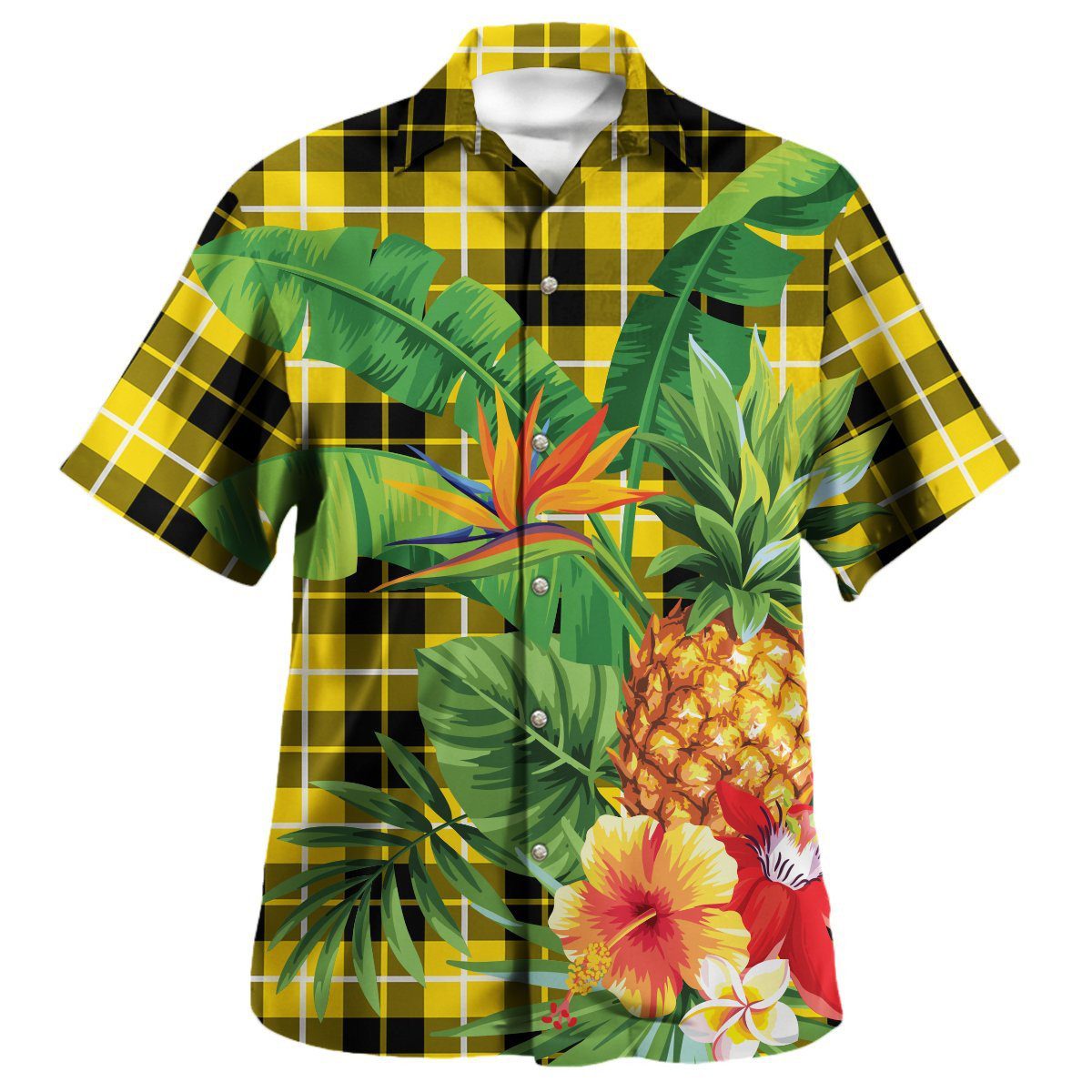 Barclay Dress Modern Tartan Aloha Shirt version 2