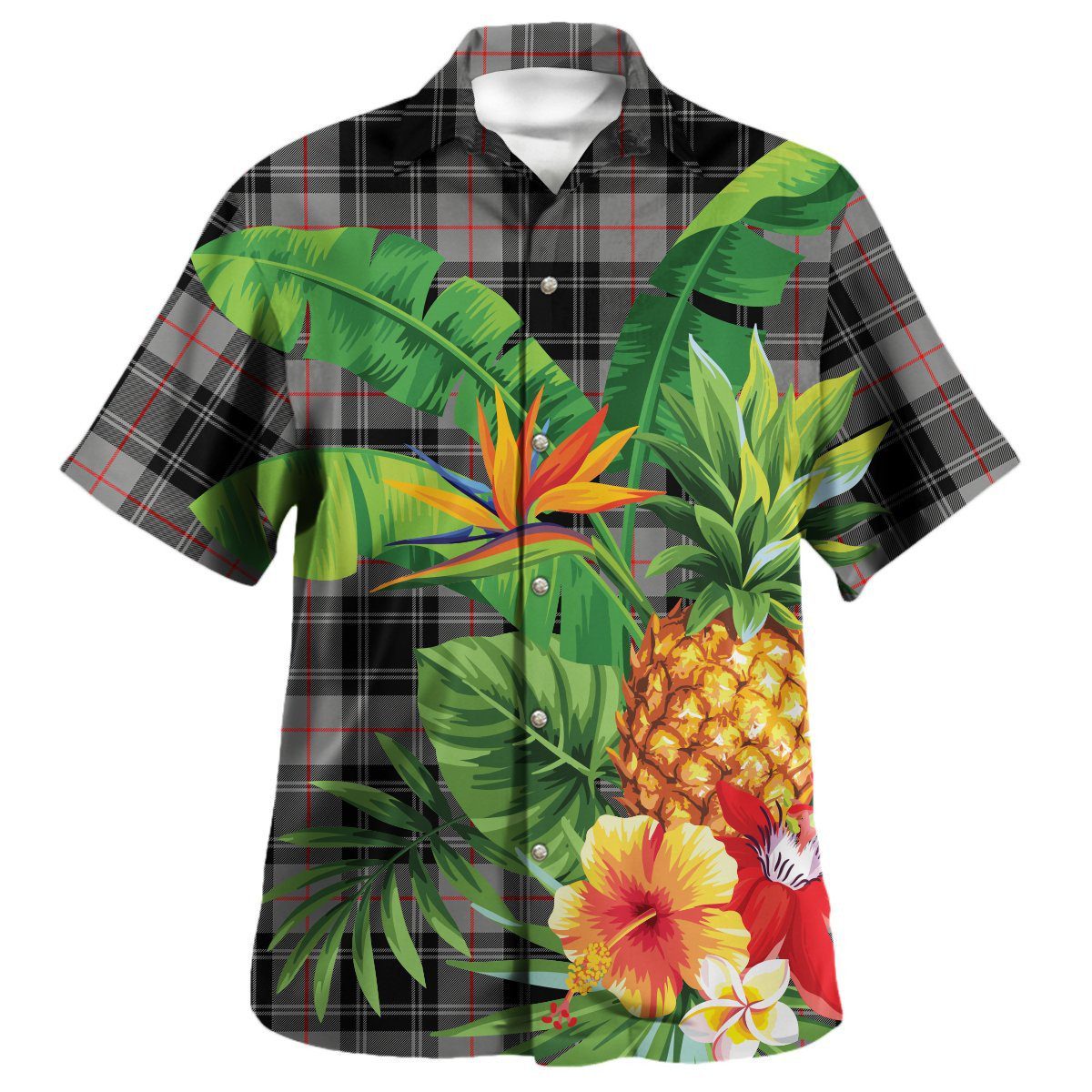 Moffat Modern Tartan Aloha Shirt version 2