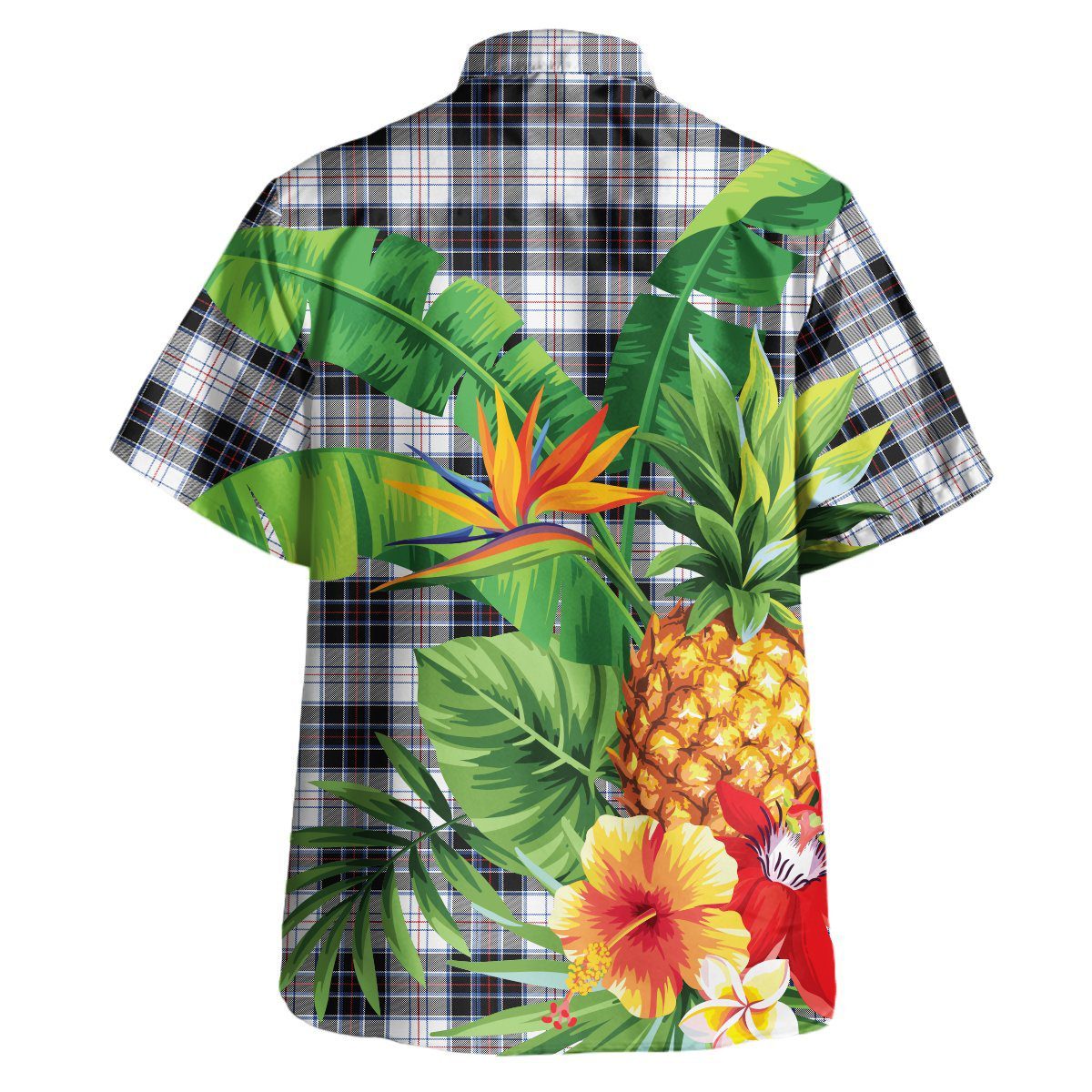 MacRae Dress Modern Tartan Aloha Shirt version 2
