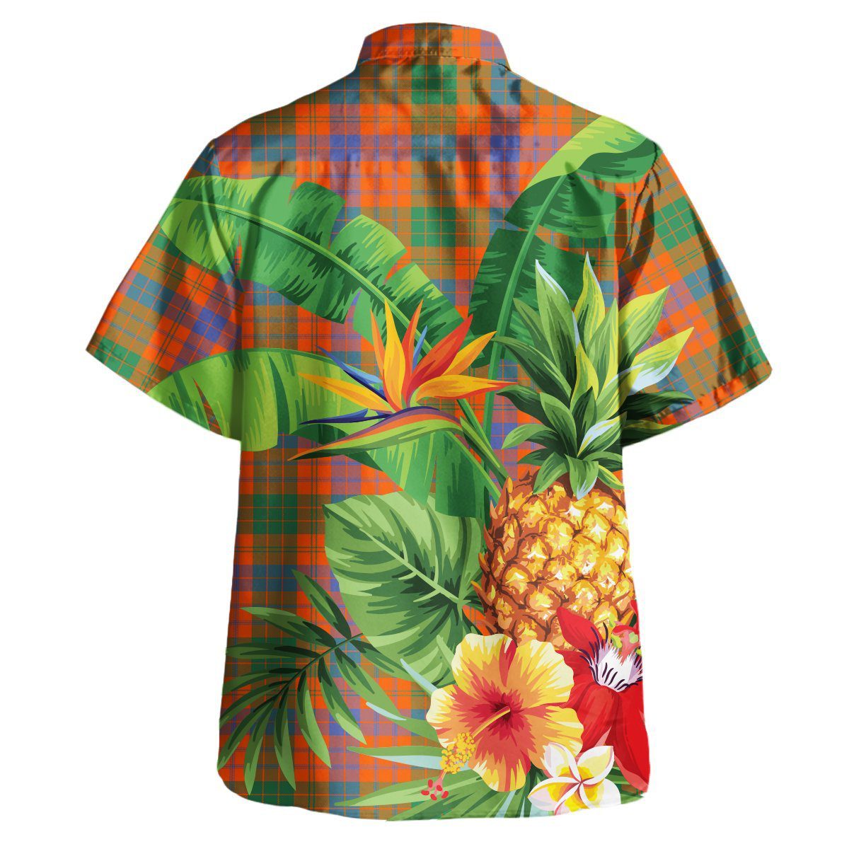 Ross Ancient Tartan Aloha Shirt version 2