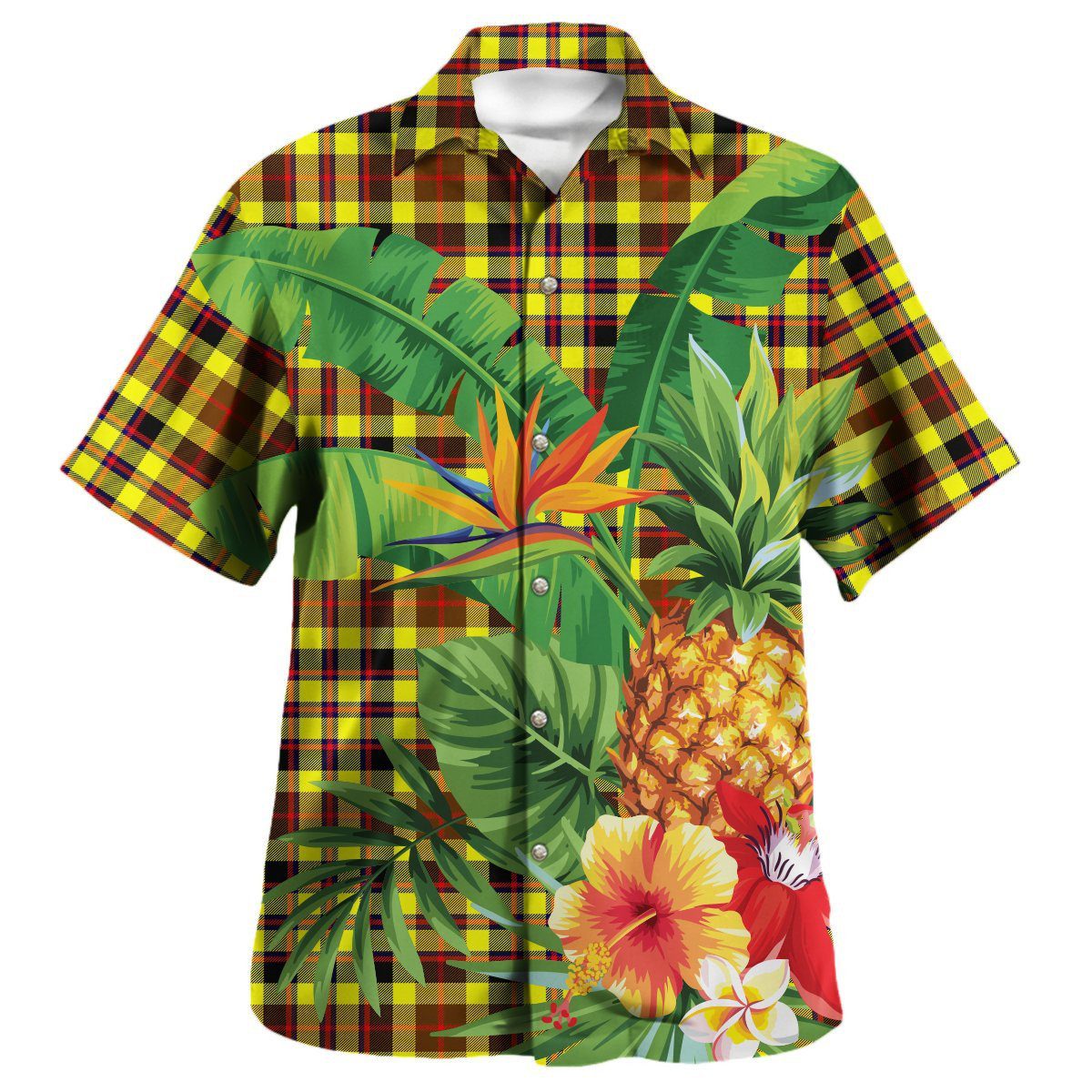 Jardine Tartan Aloha Shirt version 2