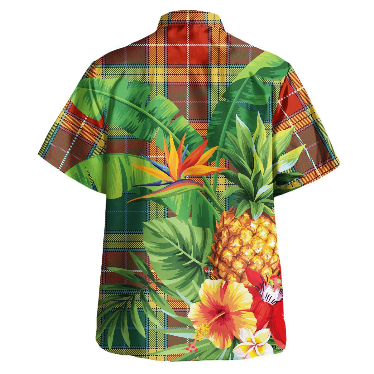 Buchanan Old Sett Tartan Aloha Shirt version 2