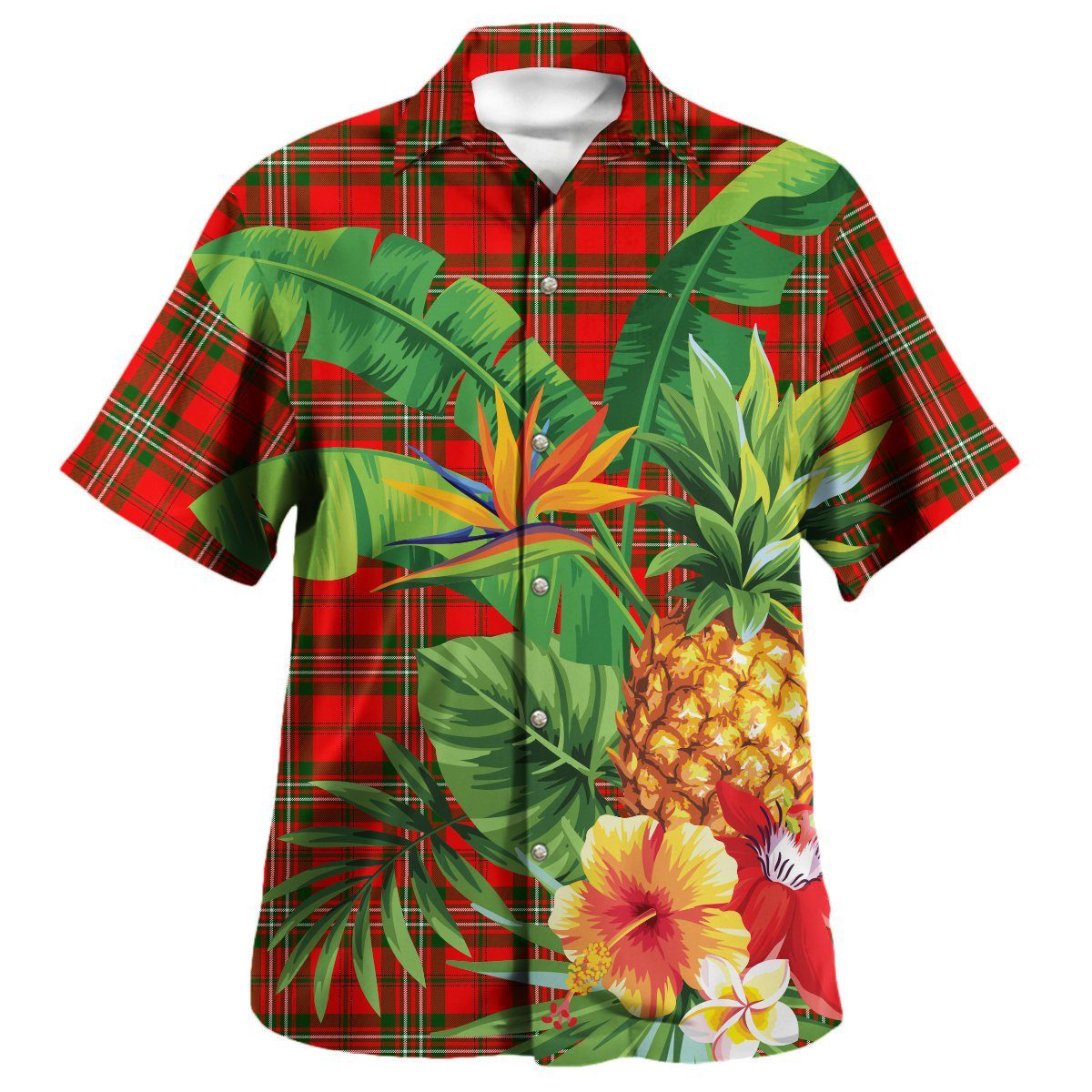 SCOTT Modern Tartan Aloha Shirt version 2
