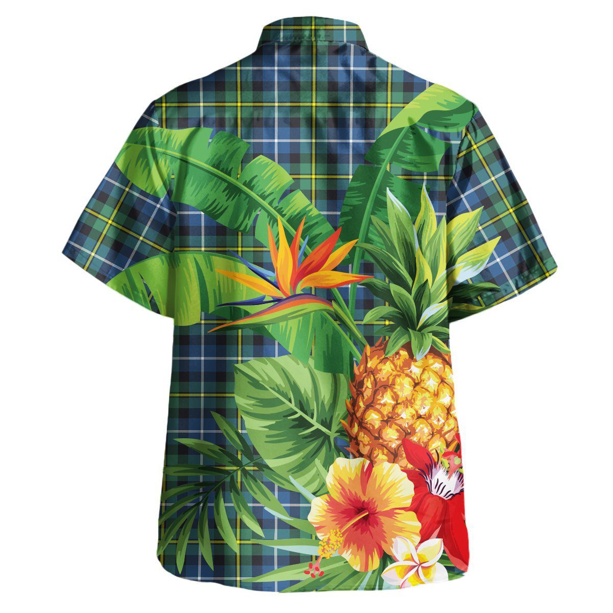 MacNeill of Barra Ancient Tartan Aloha Shirt version 2