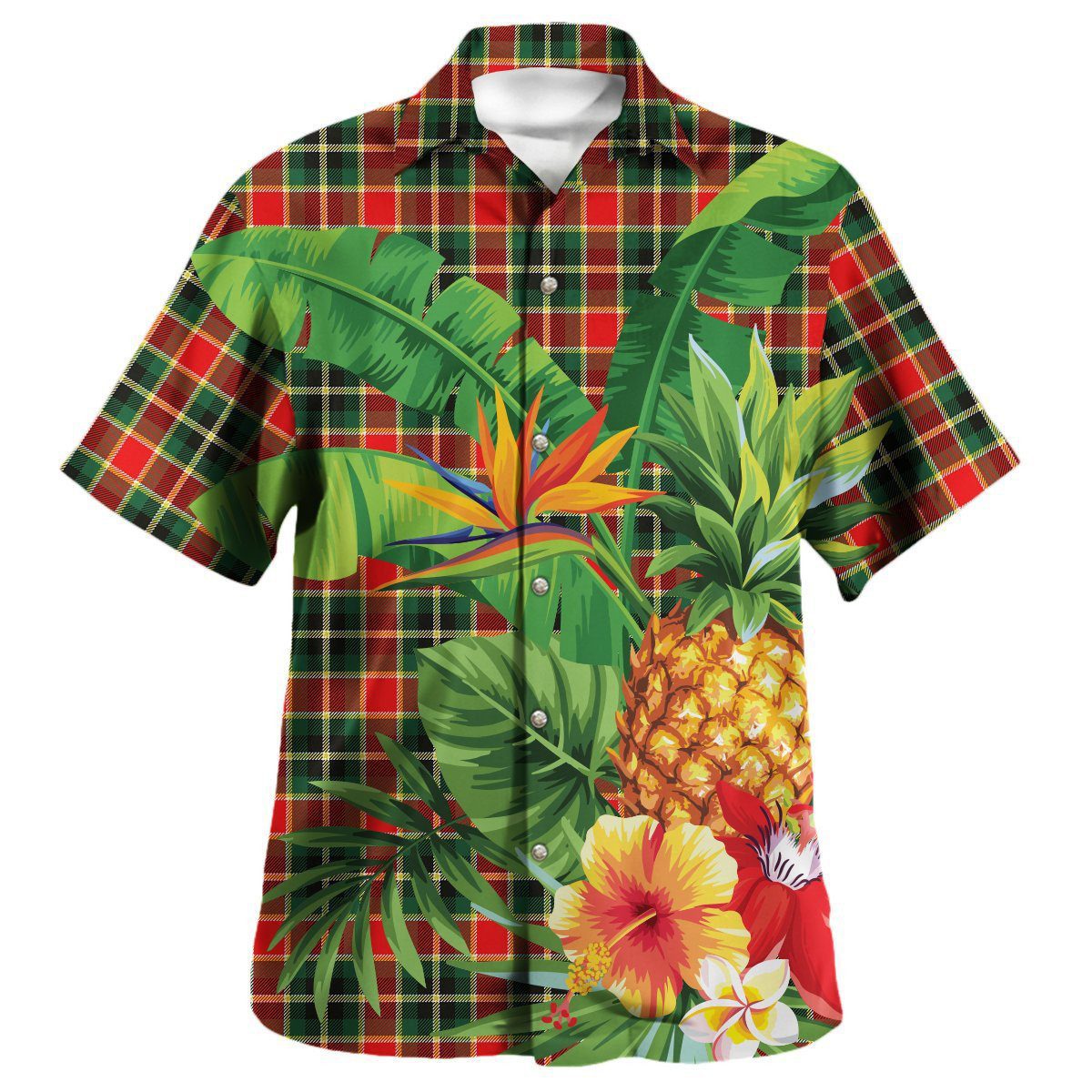 MacLachlan Hunting Modern Tartan Aloha Shirt version 2