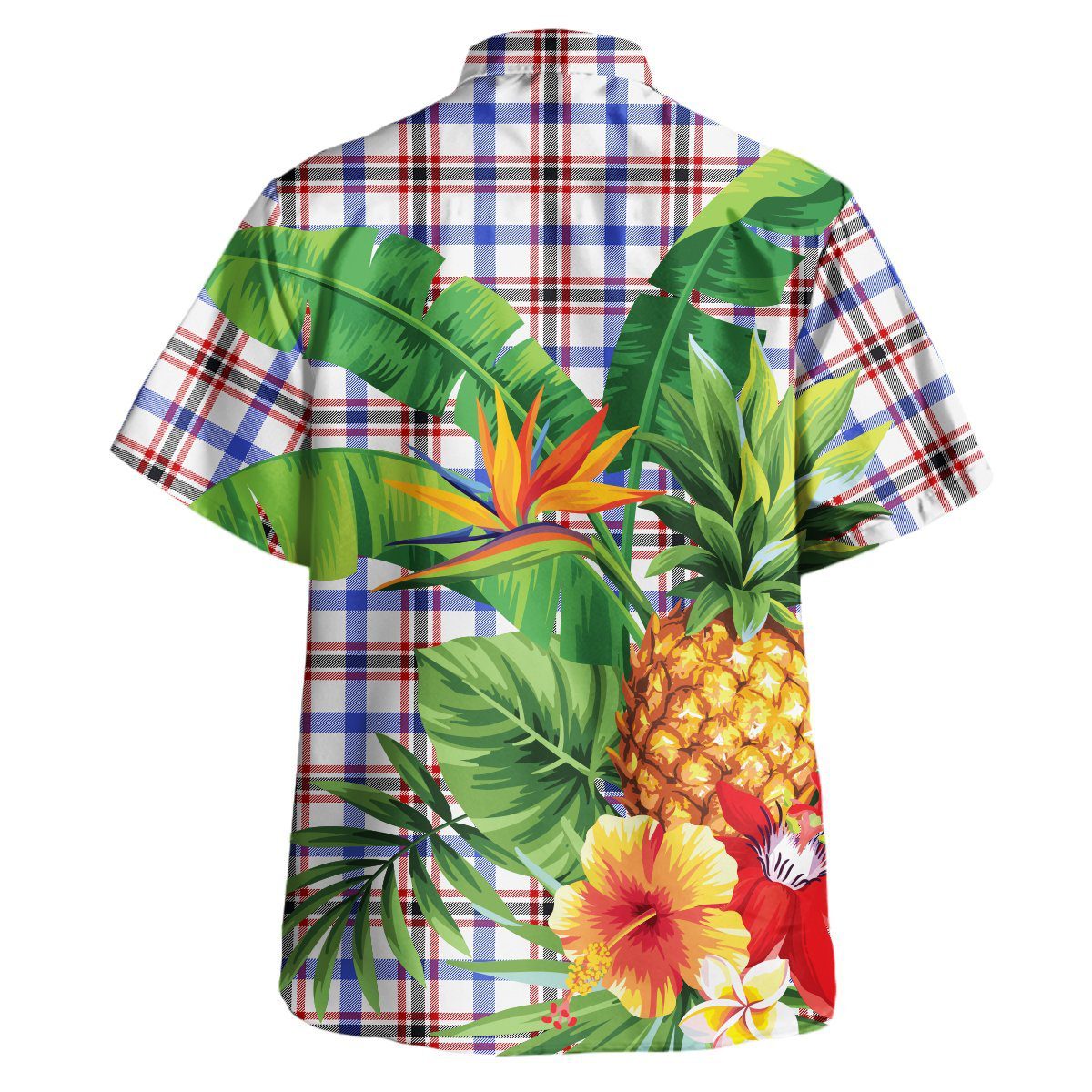 Boswell Modern Tartan Aloha Shirt version 2