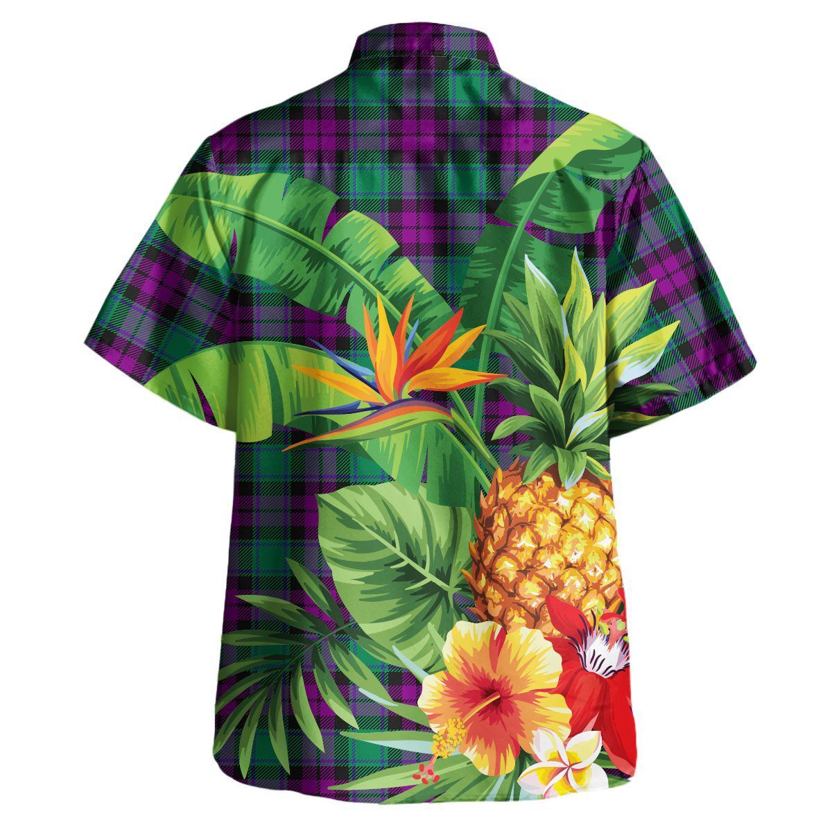MacArthur (Milton) Tartan Aloha Shirt version 2