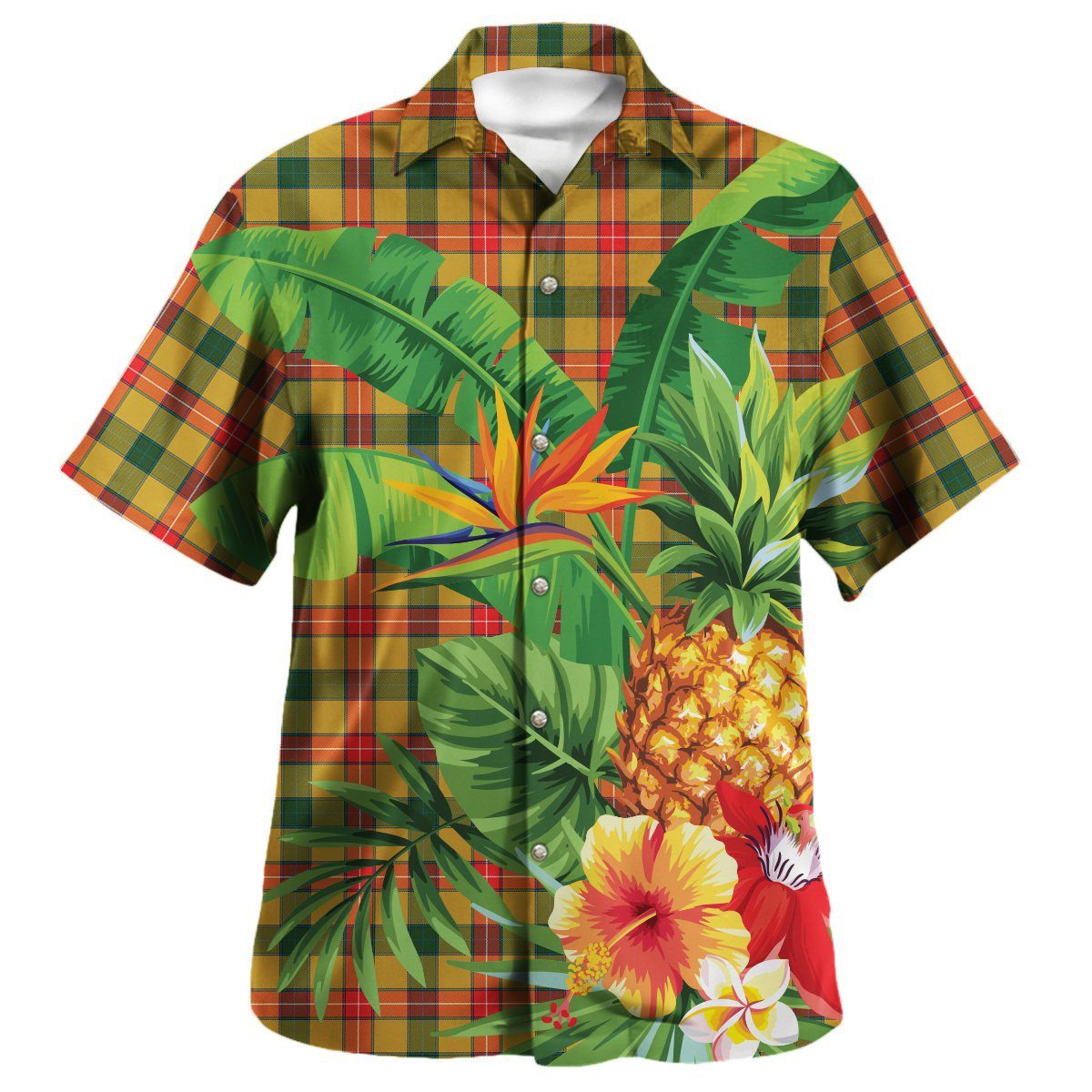 Baxter Tartan Aloha Shirt version 2