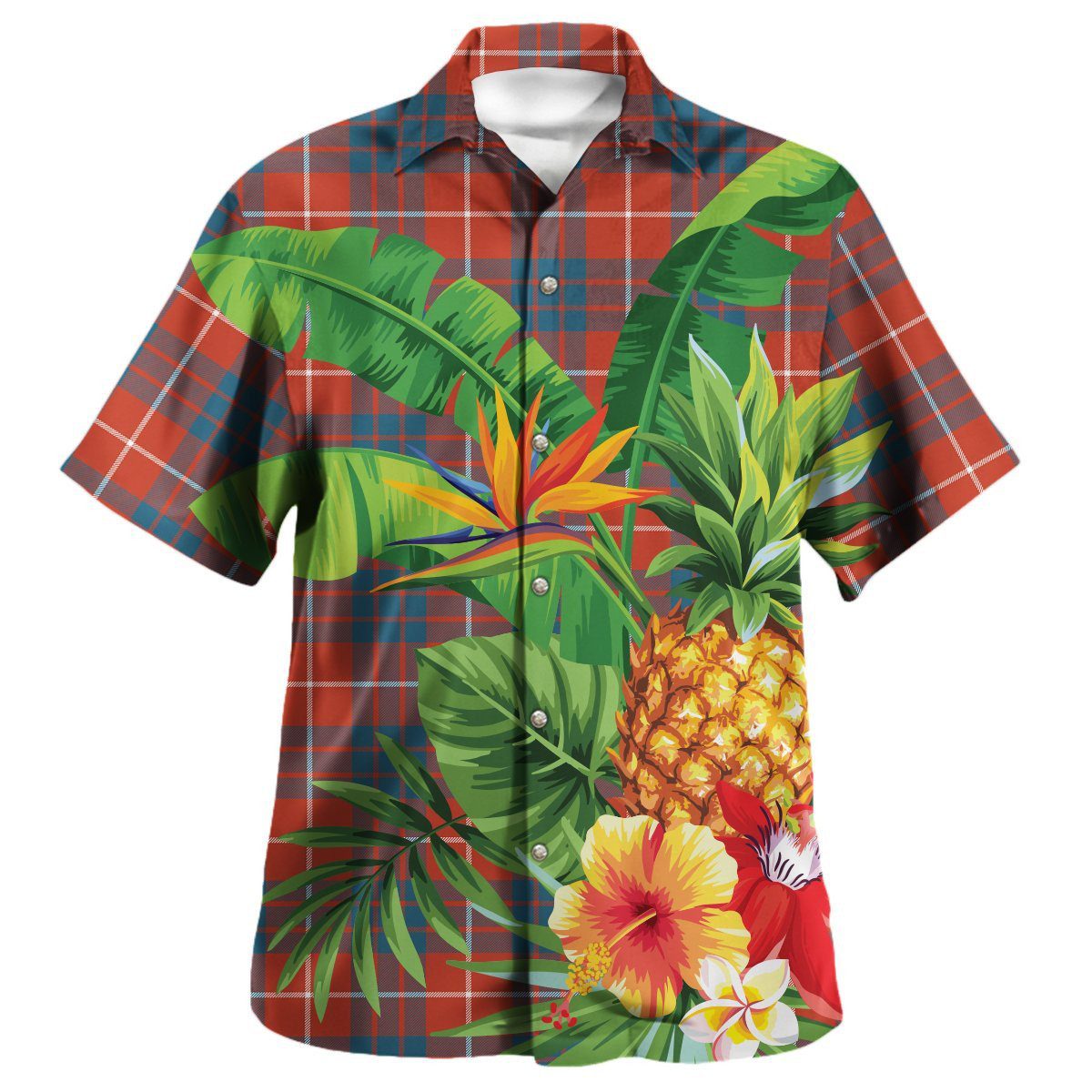 Hamilton Ancient Tartan Aloha Shirt version 2