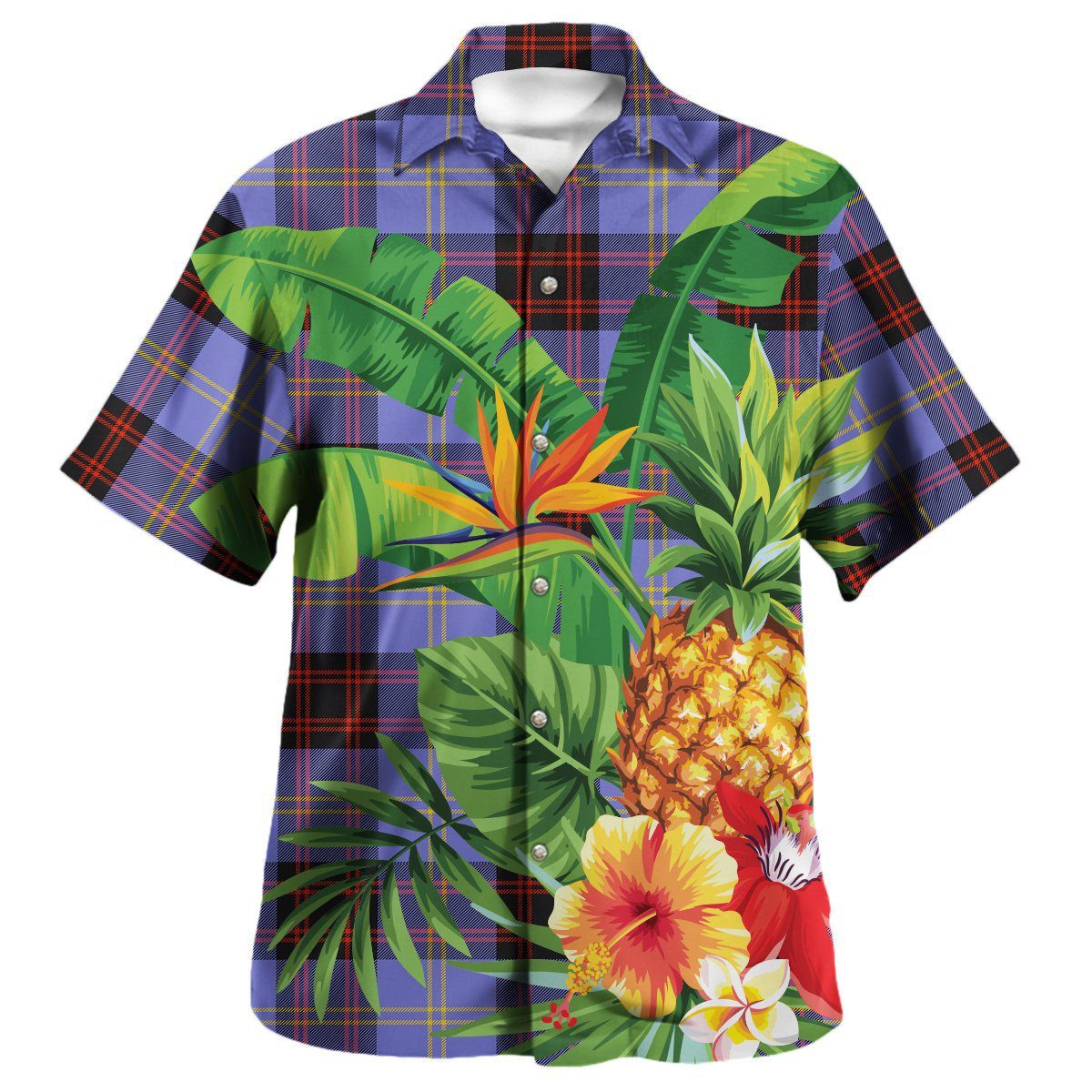 Rutherford Tartan Aloha Shirt version 2